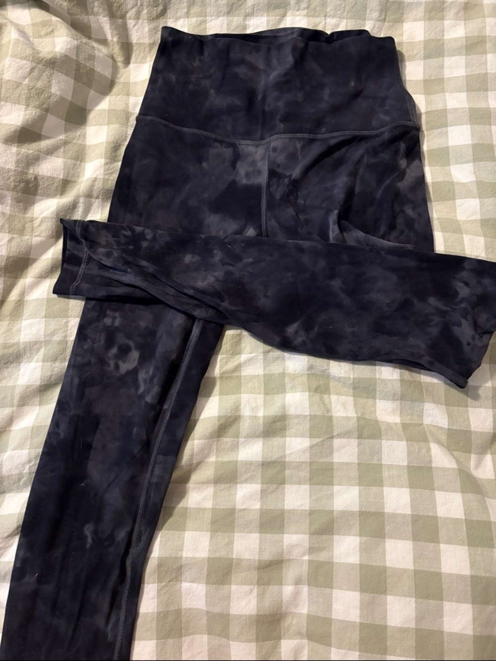 Black Tie-Dye Leggings - lululemon Align 28”